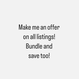 Make an off! Bundle and save!